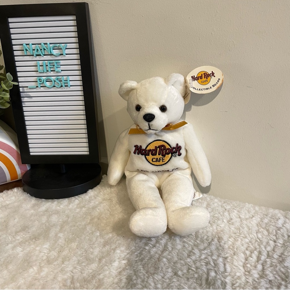 Hard Rock Cafe Collectible Bear